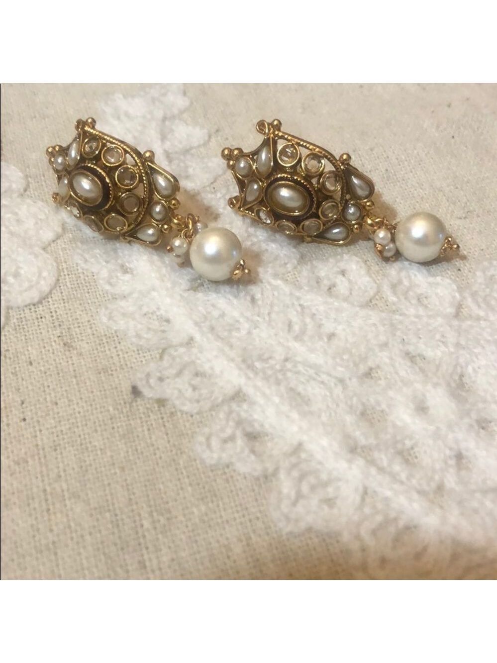 🚨Handcrafted India Jewelry Set - Picture 6 of 7